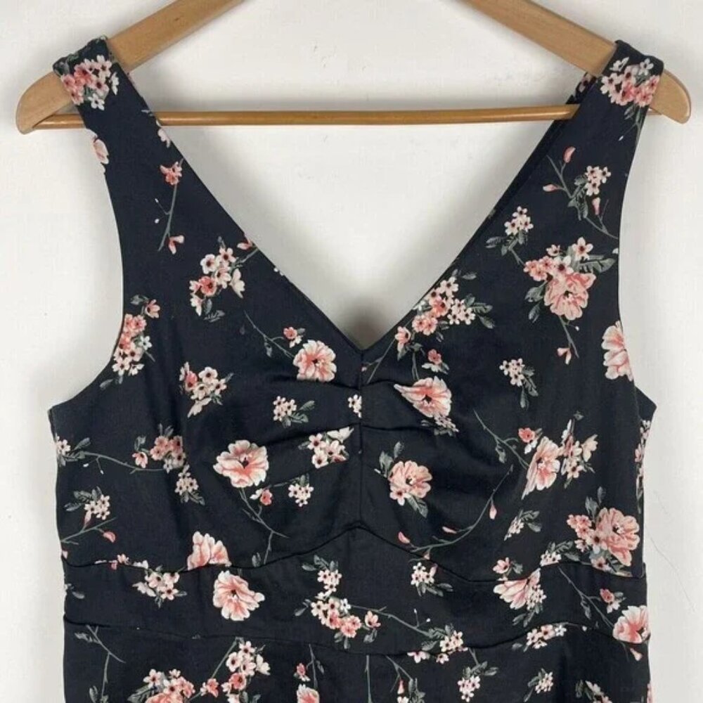 Torrid Special Occasion Floral Pink Flowers Dress​​ - Picture 4 of 9